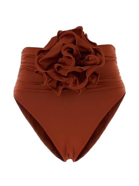 Magda Butrym ruffled bikini bottom - Red - zdjęcie produktu nr 1