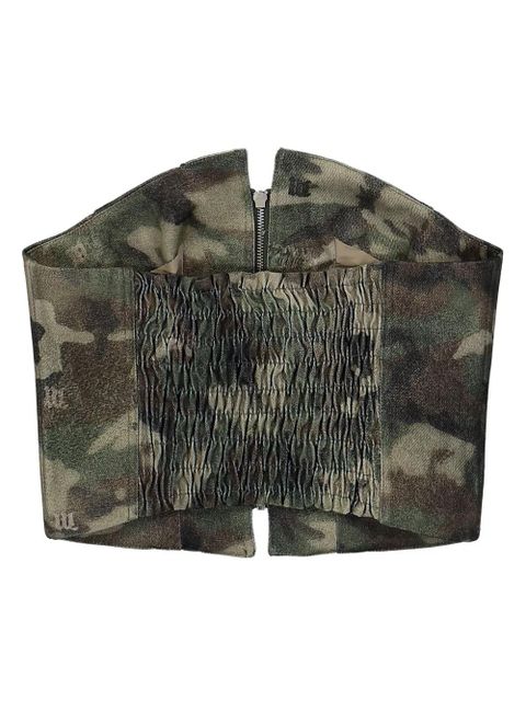 MISBHV Camo Corset top - Green - zdjęcie produktu nr 2