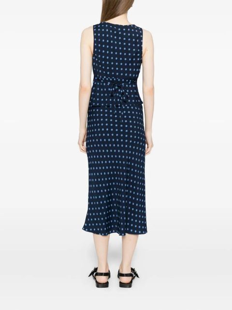 Reformation Zoe skirt set - Blue