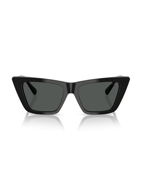 Jimmy Choo okulary przeciwsłoneczne damskie kolor czarny 0JC5028