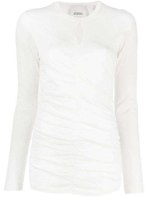 ISABEL MARANT Posy sweater - White - zdjęcie produktu nr 1