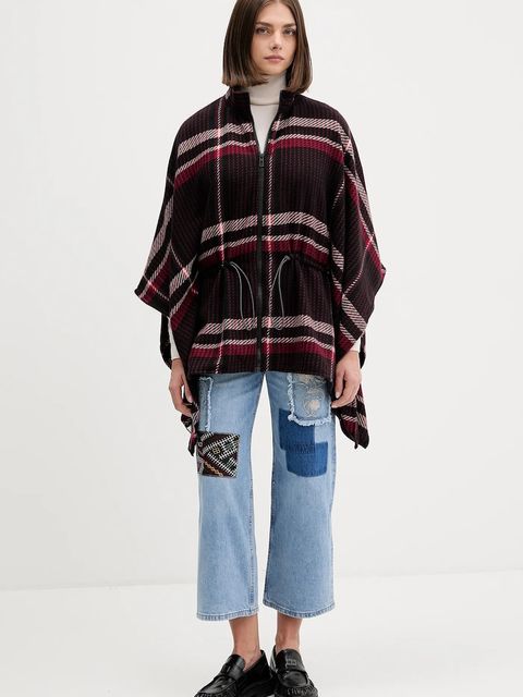 Desigual jeansy PATCHE damskie high waist 25WWDD20 - zdjęcie produktu nr 2