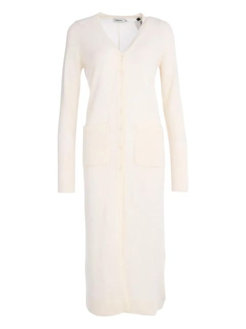 Simkhai Celia button-front cardigan - White - zdjęcie produktu nr 1