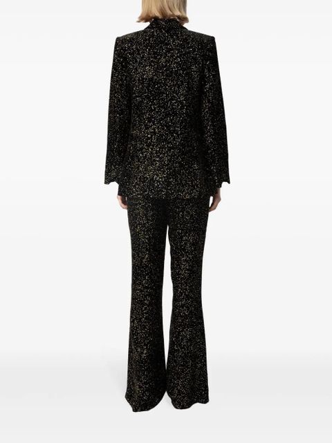 Zadig&Voltaire Valse single-breasted blazer - Black