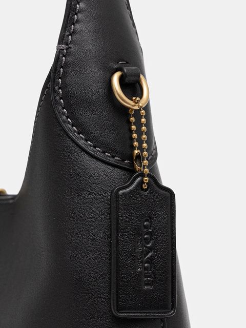 Coach torebka skórzana Brooklyn 23 kolor czarny CW614