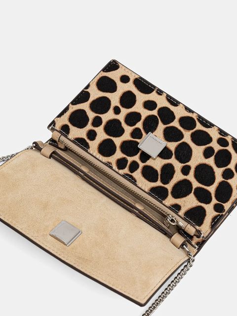 Tory Burch torebka skórzana Kira Haircalf Mini