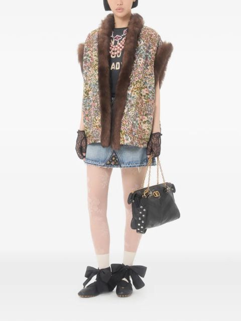 Valentino Garavani Apres L'Hiver Fiorellini waistcoat - Neutrals