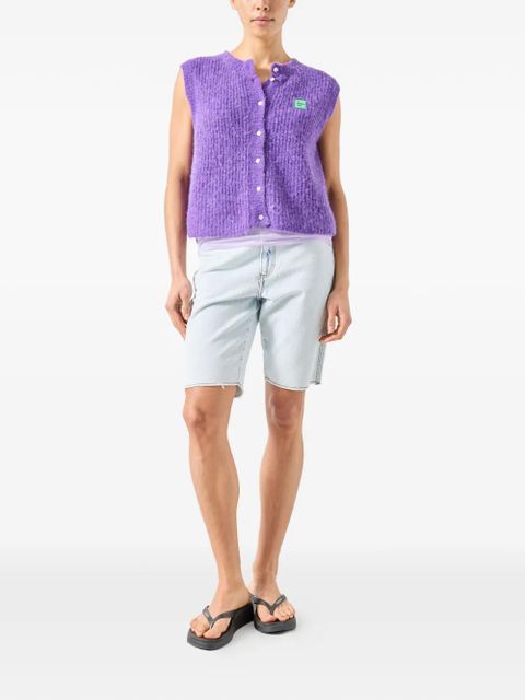 American Vintage East sleeveless cardigan - Purple - zdjęcie produktu nr 2