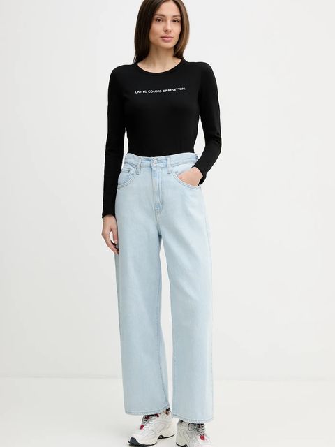 United Colors of Benetton longsleeve bawełniany - zdjęcie produktu nr 2