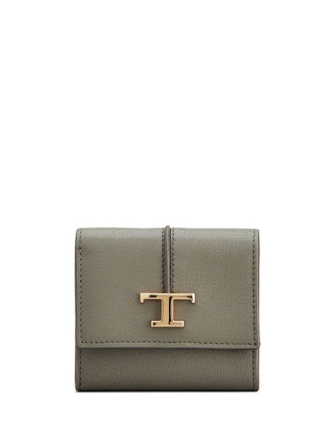 Tod's T Timeless leather wallet - Green - zdjęcie produktu nr 1