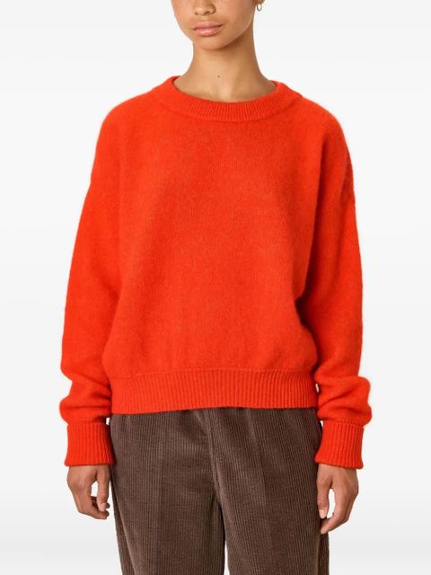American Vintage Vitow crew-neck sweater - Orange