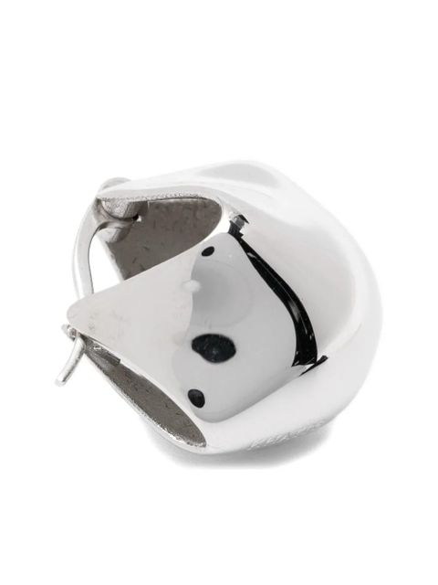 KHAITE small Lotus polished earrings - Silver - zdjęcie produktu nr 2