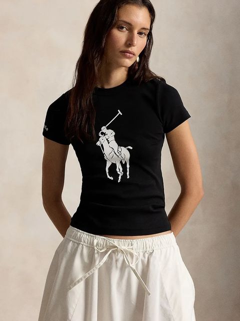 Polo Ralph Lauren t-shirt damski bawełniany - zdjęcie produktu nr 2
