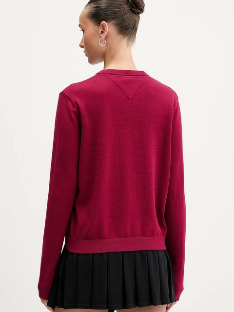 Tommy Jeans sweter bawełniany