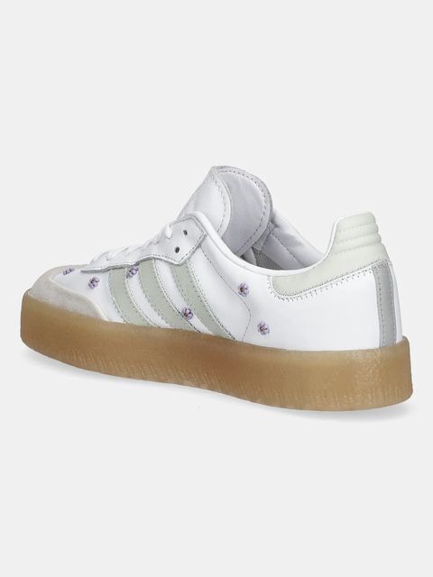 adidas Originals sneakersy skórzane Sambae W damskie kolor biały JS3954