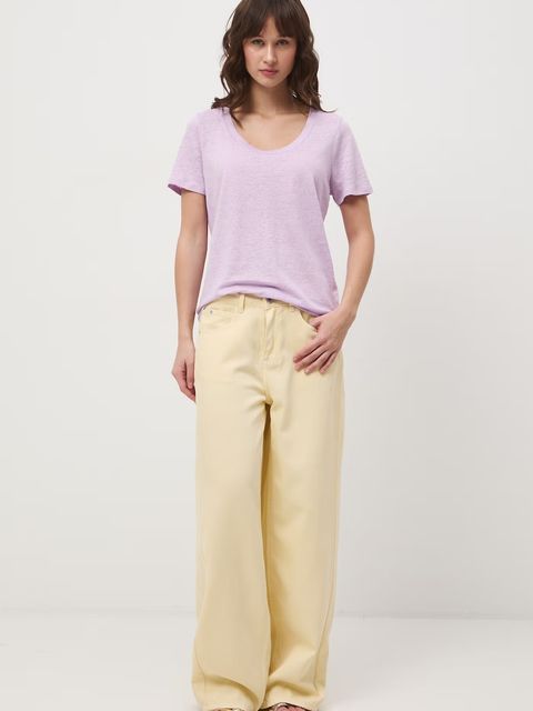 Medicine T-shirt damski lniany - zdjęcie produktu nr 1