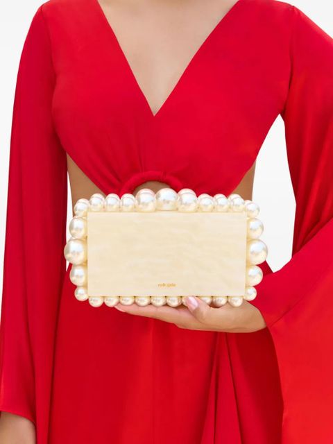 Cult Gaia Eos Box clutch bag - Neutrals - zdjęcie produktu nr 2