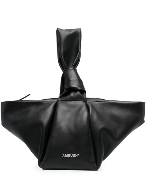 AMBUSH Twist knot-detail tote - Black - zdjęcie produktu nr 1