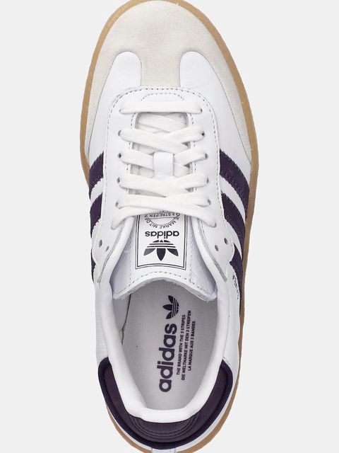 adidas Originals sneakersy skórzane Sambae kolor biały JS3941