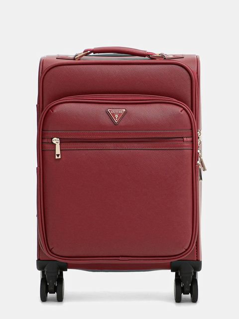 Guess walizka NOROM kolor czerwony TWSN90 91983 - zdjęcie produktu nr 1