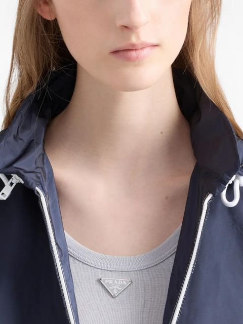 Prada ribbed knit tank top - Grey