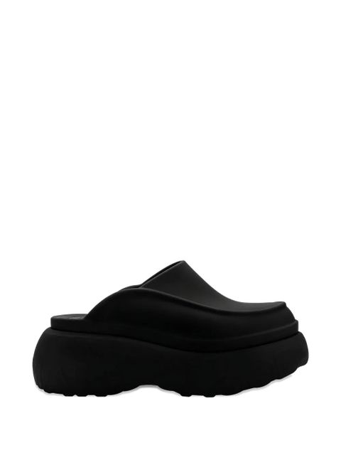 Marc Jacobs x Melissa logo-embossed mules - Black - zdjęcie produktu nr 1