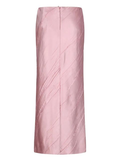 Sportmax satin maxi skirt - Pink - zdjęcie produktu nr 2