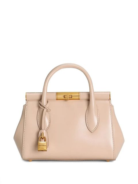Dolce & Gabbana leather tote bag - Neutrals - zdjęcie produktu nr 1