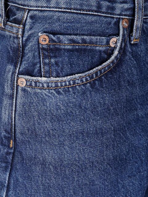 AGOLDE high-rise shorts - Blue