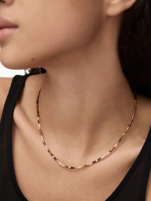 Monica Vinader Delphi necklace - Brown