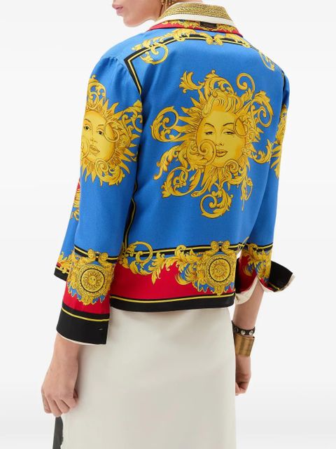 Versace printed shirt - Blue