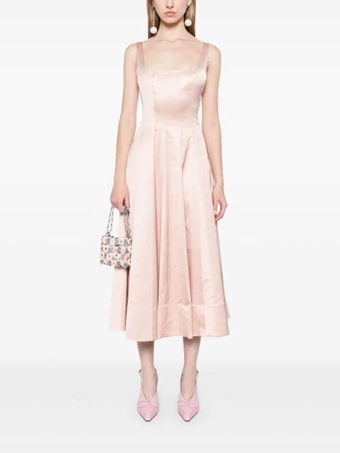 STAUD Wells midi dress - Pink - zdjęcie produktu nr 2