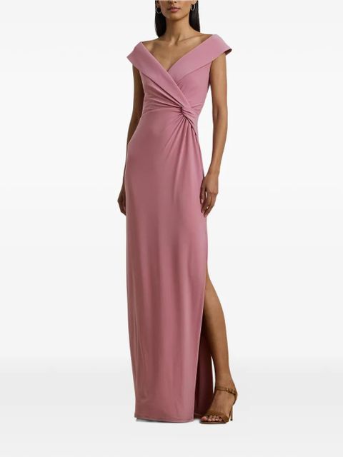 Lauren Ralph Lauren off-shoulder dress - Pink - zdjęcie produktu nr 2
