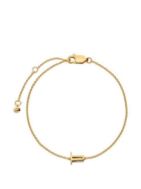 Monica Vinader Initial T chain bracelet - Gold - zdjęcie produktu nr 1