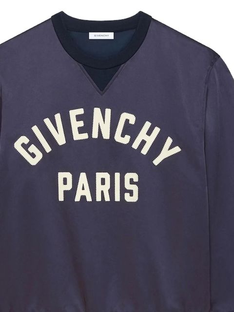 Givenchy logo-lettering sweatshirt - Blue - zdjęcie produktu nr 2