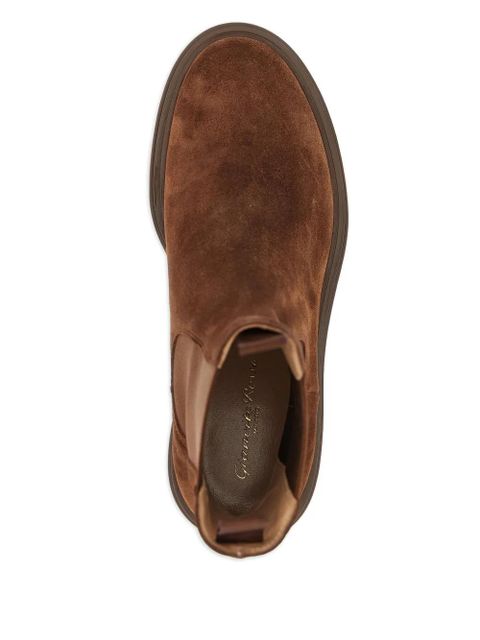 Gianvito Rossi Chester suede Chelsea boots - Brown