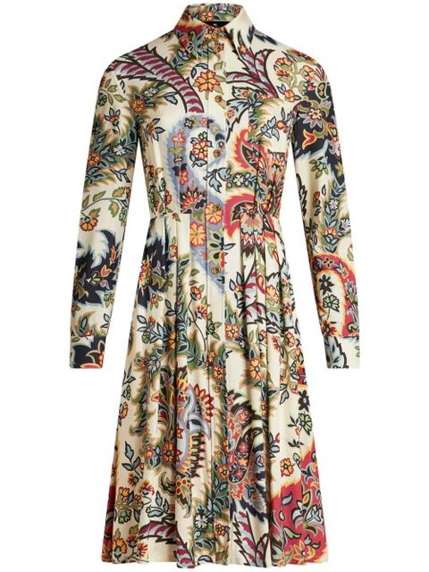 ETRO paisley print shirt dress - Neutrals - zdjęcie produktu nr 1