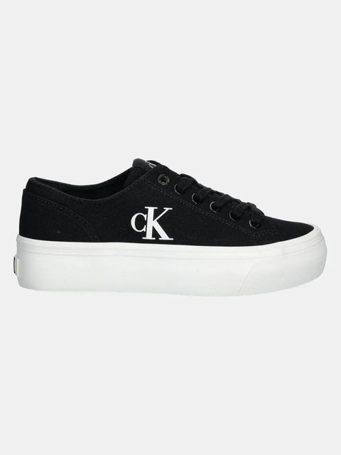Calvin Klein Jeans tenisówki VULC FLATFORM LOW CV MG damskie kolor czarny YW0YW01763 - zdjęcie produktu nr 2