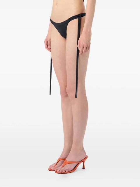 Blumarine laces bikini bottoms - Black
