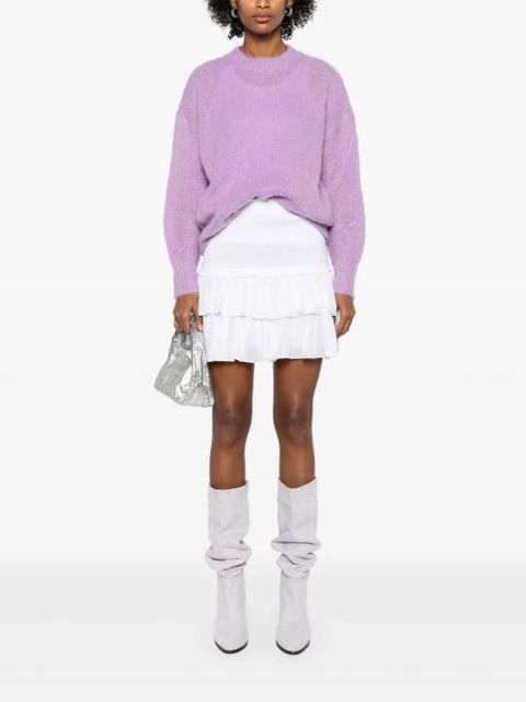 MARANT ÉTOILE Naomi mini skirt - White - zdjęcie produktu nr 2