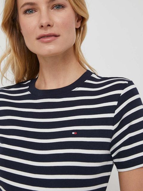 Tommy Hilfiger t-shirt bawełniany - zdjęcie produktu nr 1