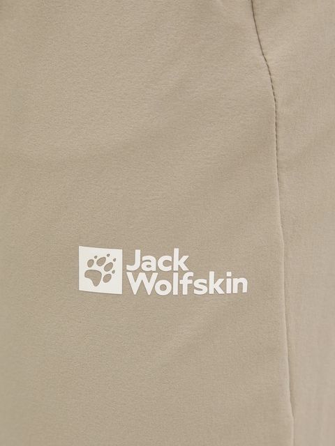 Jack Wolfskin spodnie outdoorowe Hikeout kolor beżowy A63927 - zdjęcie produktu nr 2