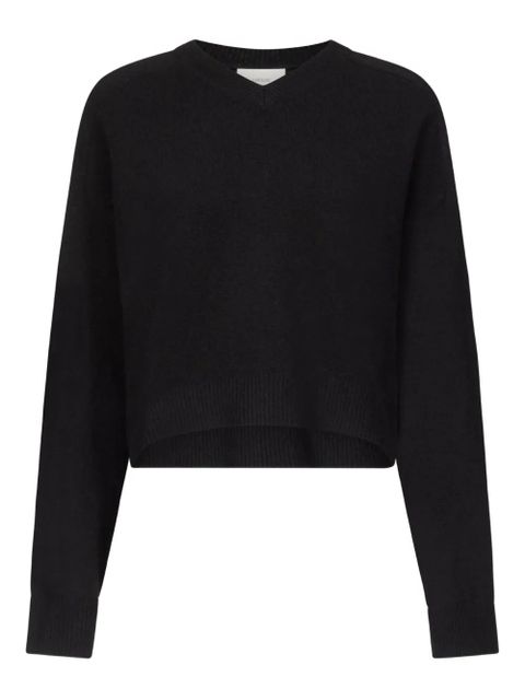 LouLou de Saison cashmere top - Black - zdjęcie produktu nr 1