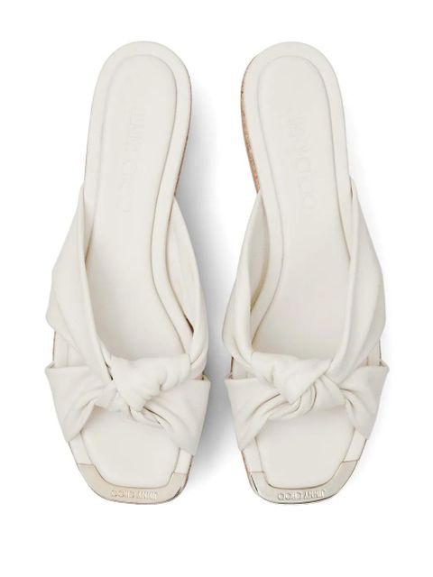 Jimmy Choo 50mm Avenue mules - Neutrals