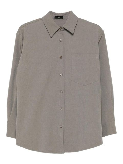 Eleh button-down cotton shirt - Grey - zdjęcie produktu nr 1