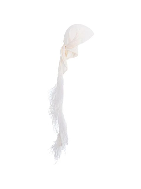 MANURÍ Sissy headscarf - Neutrals - zdjęcie produktu nr 1