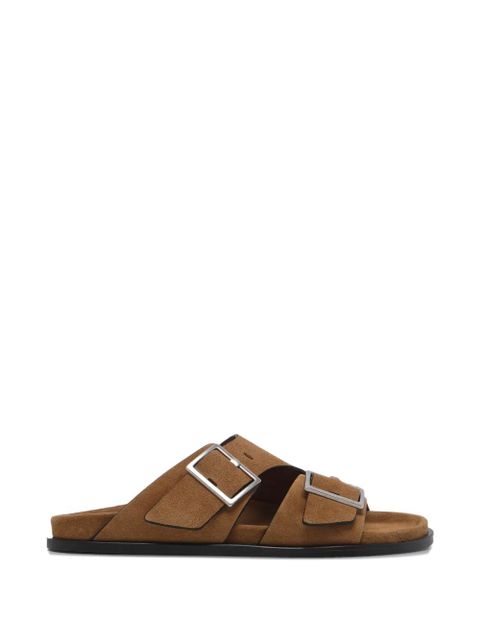 ALOHAS Alba buckle suede sandals - Brown - zdjęcie produktu nr 1