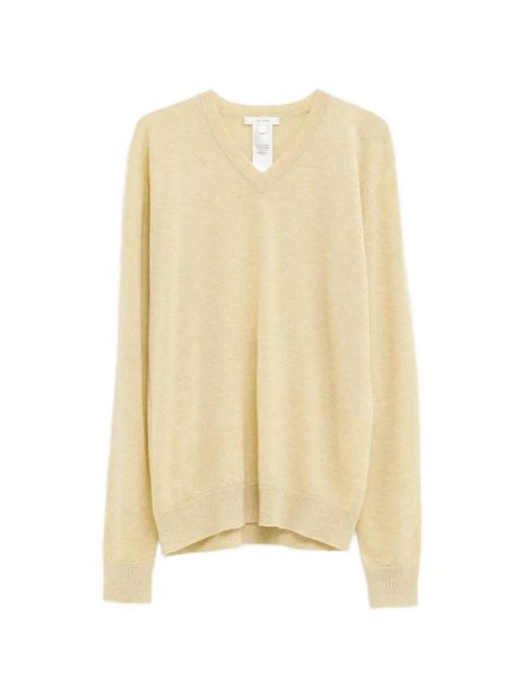 The Row V-neck sweater - Yellow - zdjęcie produktu nr 1