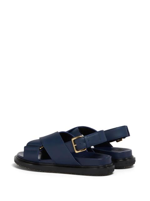 Marni leather sandals - Blue