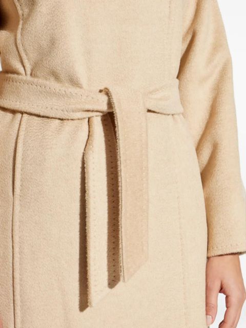Max Mara long-sleeve belted coat - Neutrals